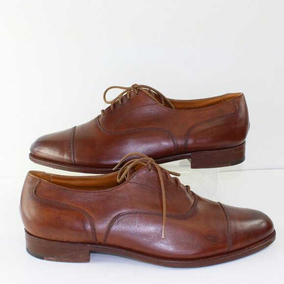 Trickers UK Brown Men Leather Dress Shoes (10.5 UK / 11.5 US) - Picture 2 of 11